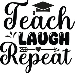 World Teacher's Day Typography Design 