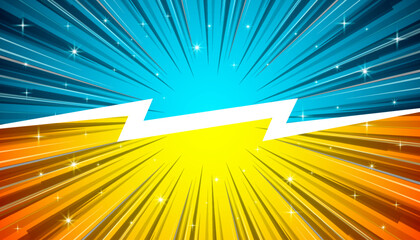 Comic versus pop art fight background. vector illustration.