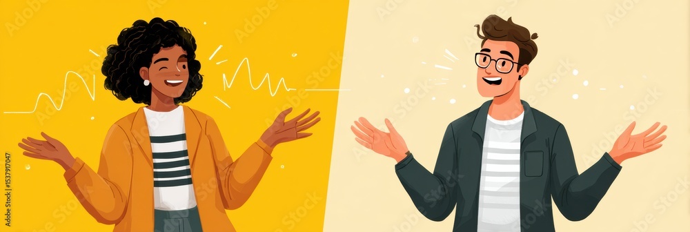 Poster Understand the Difference Between Reacting and Responding Effectively in Conversations for Improved Communication Skills
