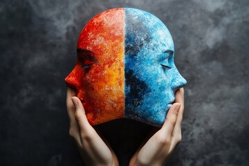 Mental health care therapy concept: Psychologist counseling an anxiety patient, offering therapeutic care and solutions., Generative AI