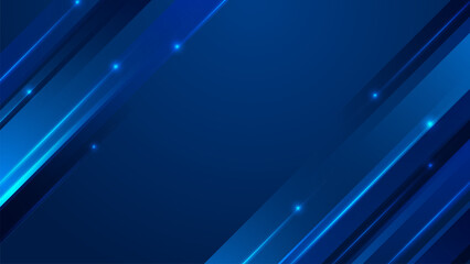 Blue Technology Gradient Vector Background