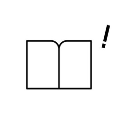 シンプルなメモ帳のアイコン