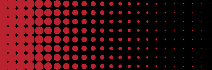Halftone dots red and blue color pattern gradient grunge texture background. Dot pop art comic sport style vector illustration. grunge vector dots