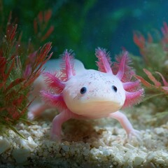 Close-up view of a fascinating aquatic creature.