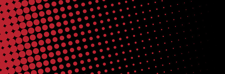 Halftone dots red and blue color pattern gradient grunge texture background. Dot pop art comic sport style vector illustration. grunge vector dots