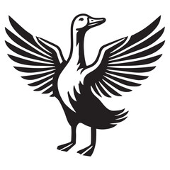 Obraz premium Cute and Funny Duck Design for Sublimation Crafts