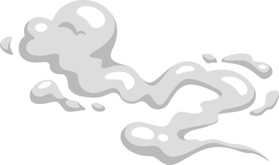 Cartoon Cloud Smoke Illustration