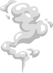 Cartoon Cloud Smoke Illustration
