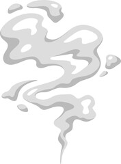 Cartoon Cloud Smoke Illustration