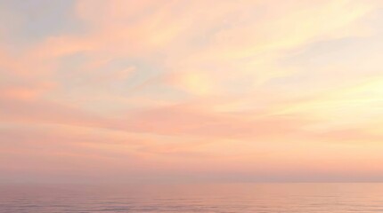 Obraz premium soft pastel gradient sky