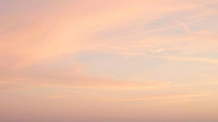 Obraz premium soft pastel gradient sky