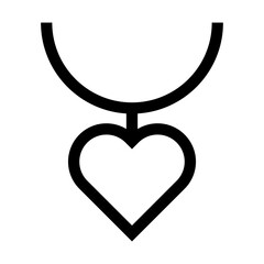 Heart Necklace Icon