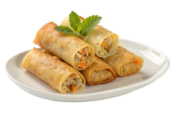 Delicious spring rolls recipe: crispy fried rolls with fresh vegetables and dipping sauce ideas for lunch
