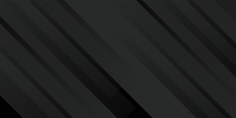 Black abstract background. Elegant dark diagonal shape elements. Modern luxury grey gradient graphic design modern arts