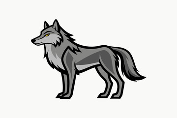 wolf vector illustration
