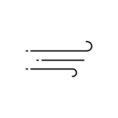 風のシンプルなアイコン