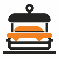 vector illustration of a modern living room