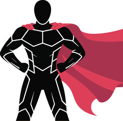 super hero icon vector illustration