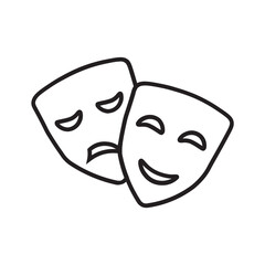 comedy and tragedy masks