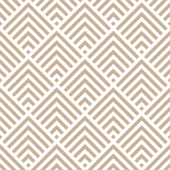 Seamless pattern of triangles arranged diagonally in light brown color