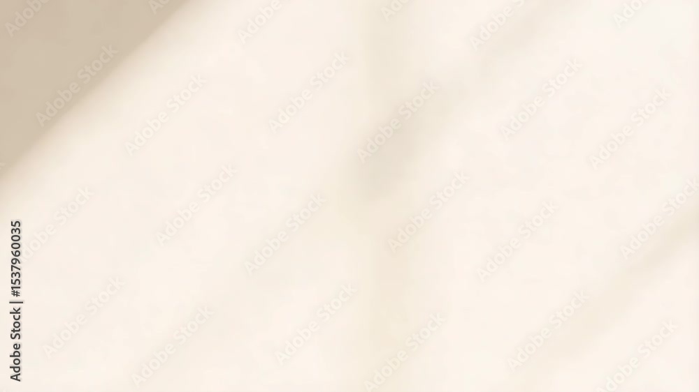 Poster neutral tone interior wall and floor with bright window light casting grid pattern shadows for backg