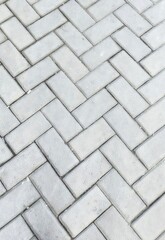 Obraz premium concrete block paving background