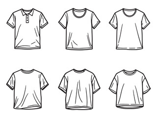 Naklejka premium Modern T Shirt Icon Art
