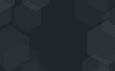 Vector background with abstract shapes for business presentation dark grey