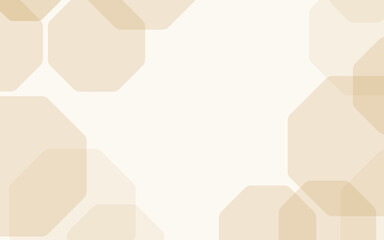 Vector background with abstract shapes for business presentation orange