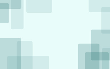 Vector background with abstract shapes for business presentation green