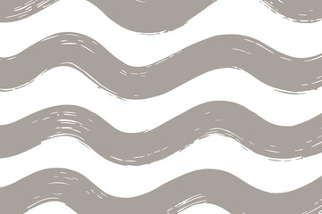 Abstract wave ink brush stroke texture. Hand drawn curly painting messy background. Expressive rough handmade art illustration.