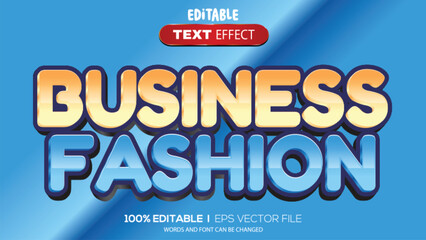 3d text effect business