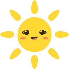 Summer Sun Character