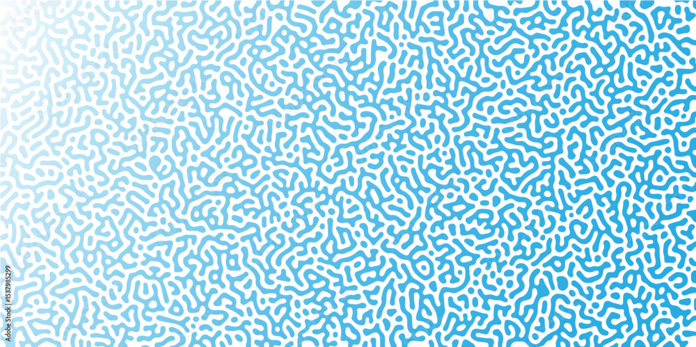 Aufkleber abstract turing organic wallpaper background. turing reaction diffusion monochrome seamless pattern 