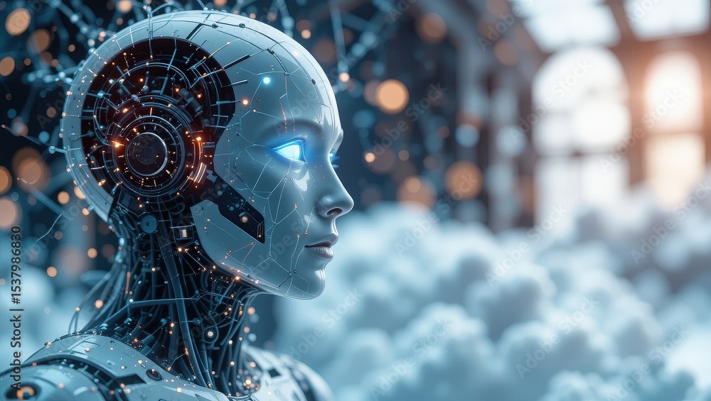 Aufkleber artificial intelligence and robotics integration