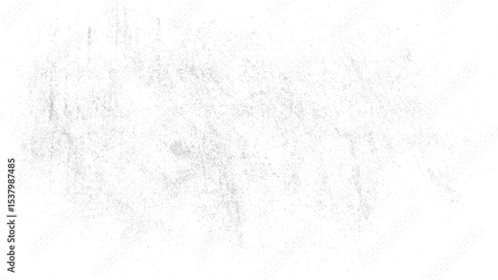 Poster Abstract grayscale texture of scattered particles on Transparent background