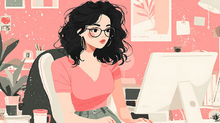 infographic with tips for starting freelance career