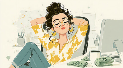 infographic on freelance income streams