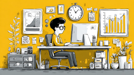 infographic about common freelance challenges