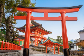 The most beautiful viewpoint of Fushimi Inari Taisha(Fushimi Inari Shrine) is a popular tourist...