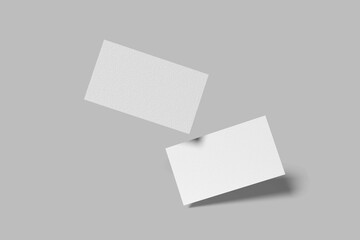 A4 blank mock up business card