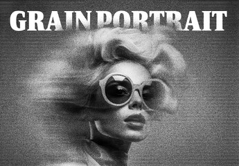 Grain Portrait Photo Effect
