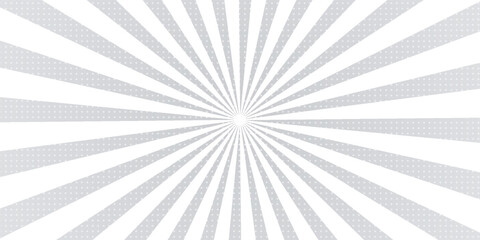 Ray sun light. Sunburst background. Radial circle line. Pattern starburst. Comic beam lines. Sun effect rays. Abstract firework. Concentration stripe. Cartoons lightning style. Vector illustration