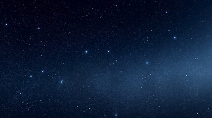 Obraz premium Night sky full of stars and constellations a celestial view