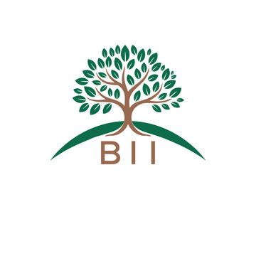 Initial BII Letter Linked Logo for business and company identity. Modern BII Letter Logo Vector Template with modern trendy golden logo.
