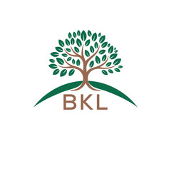 Initial BKL Letter Linked Logo for business and company identity. Modern BKL Letter Logo Vector Template with modern trendy golden logo.
