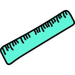 School Ruler Doodle
