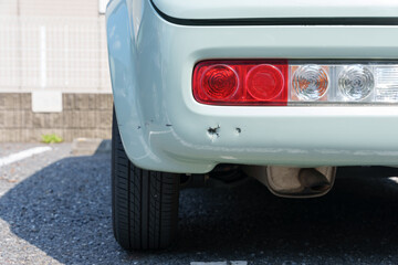自動車の傷