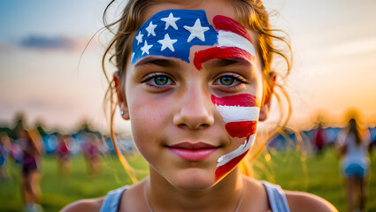 Patriotic Gaze: Youth and Independence Day