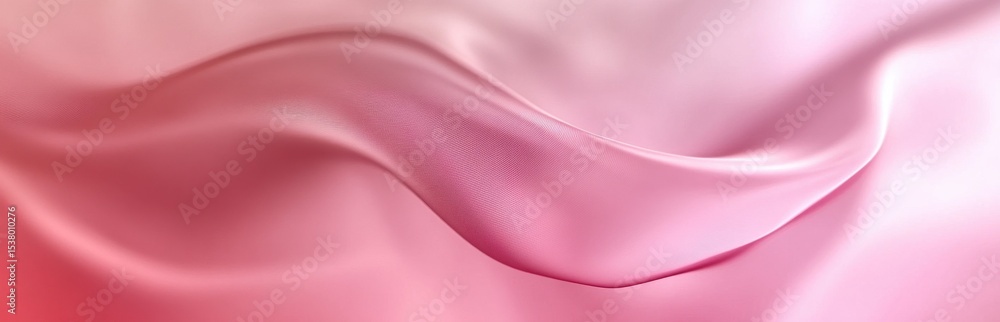 Poster this image features a close-up of soft pink fabric with gentle waves, creating an elegant and serene
